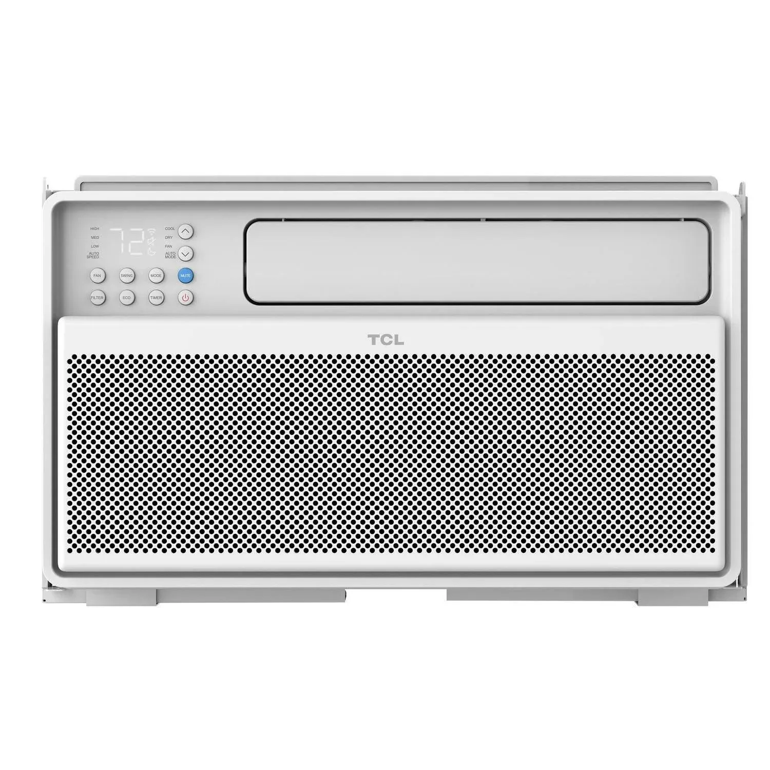 TCL H8W25WQ 8,000 BTU Q-Series Smart Inverter AC, Ultra-Quiet, EZ Install, Open-able Window, 35% Energy Saving, Compatible with Alexa/Google Assistant, Cools up to 350 Sq. Ft, White