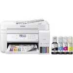 Epson - EcoTank ET-3760 Wireless All-In-One Inkjet Printer - White