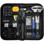 EasyTime Watch Repair Tool Kit: 149 PCS Professional Watch Toolkit for Maintainance Battery Replacement Watch Link Adjustment Back Removal