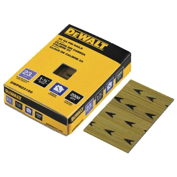 DeWalt 23 Gauge 1-1/2" Pin Nails