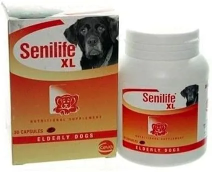 Senilife XL Nutritional Supplement for Elderly Dogs Over 50 pounds 30ct