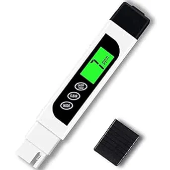 TDS Meter, 3 in 1 TDS, EC & Temperature Meter, Drinking Water PPM Meter, Digital Water Testing kits, no Installation Needed