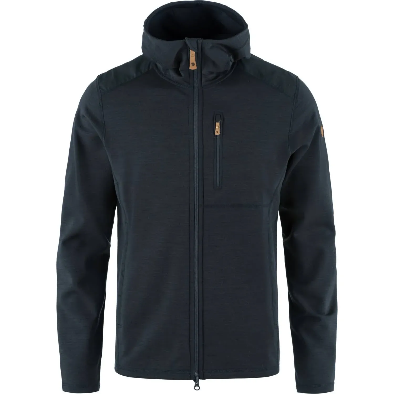 Fjallraven M KEB FLEECE HOODIE, Dark Navy