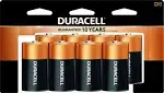 Duracell Batteries, Alkaline, D - 8 batteries