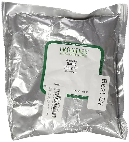 Frontier Co-op Roasted Garlic Granules 1lb