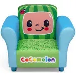 CoComelon Upholstered Chair: Fun &amp; Comfy | Delta Children | Blue/Green