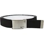 Nike Women's Reversible Stretch Web Golf Belt in White | 131250-004