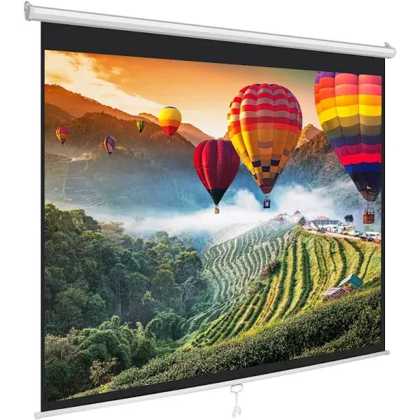 Pyle PRJSM7206 Universal Pull-Down Manual Projection Screen