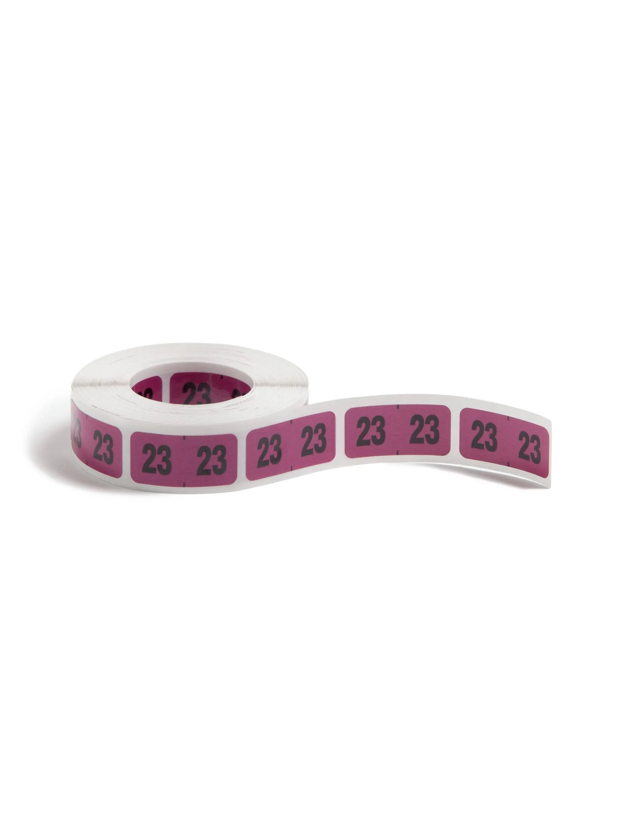 Smead ETYJ Color-Coded Year Labels - 3/4 Height x 1 1/2 Width - Rectangle - Purple - 500 / Roll