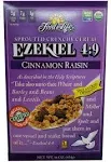 Food For Life Ezekiel 4:9 Cereal, Sprouted Crunchy, Cinnamon Raisin - 16 oz