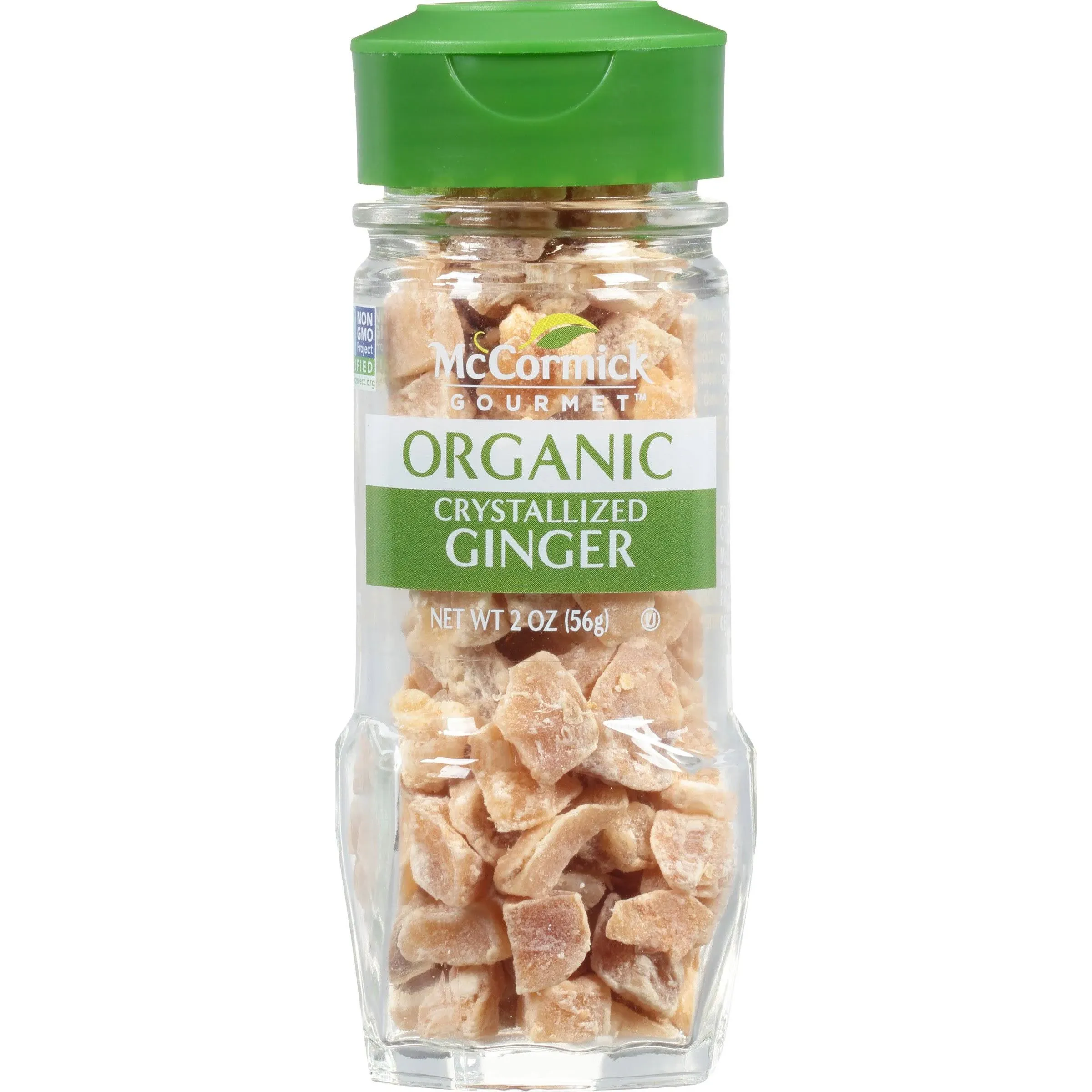 McCor Mick Gourmet Organic Crystallized Ginger 2 oz