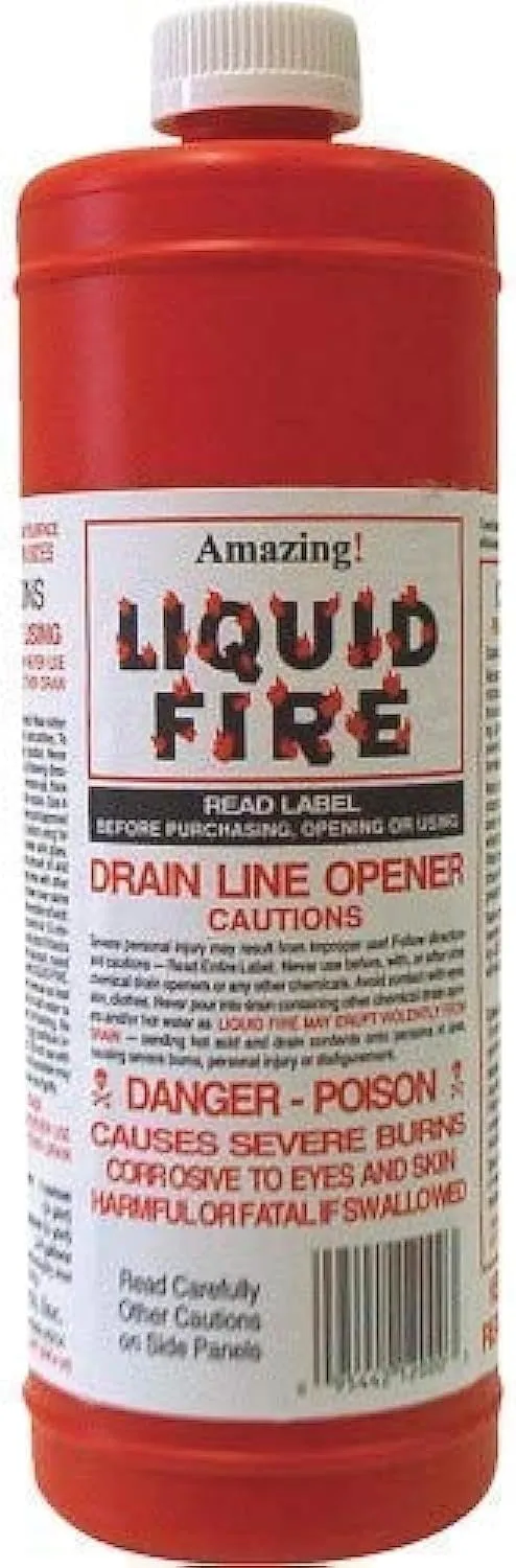 Liquid Fire 32 oz. Drain Opener