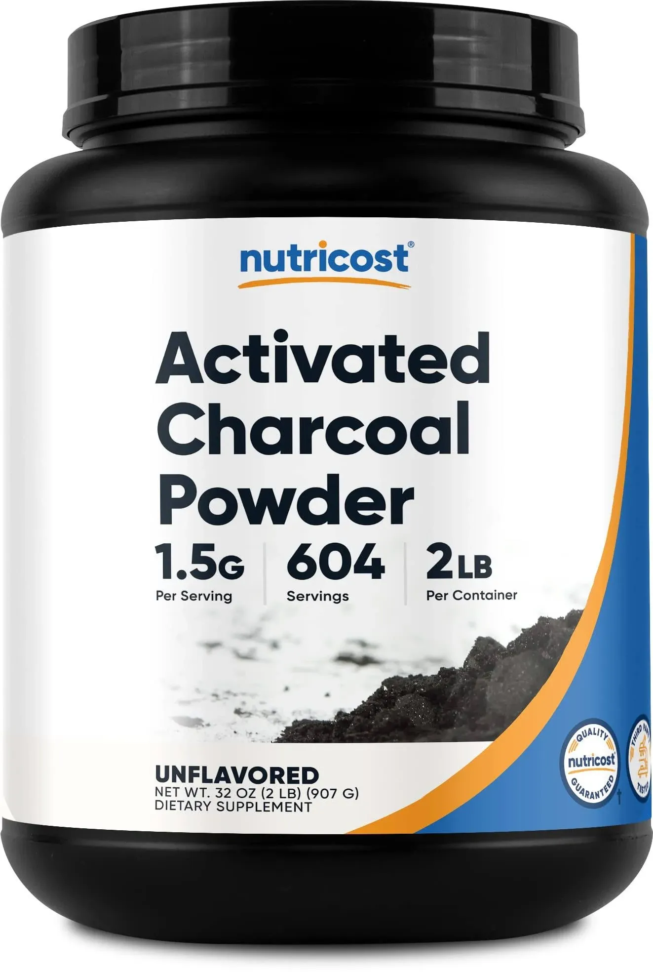 Nutricost Activated Charcoal Powder 2 lb