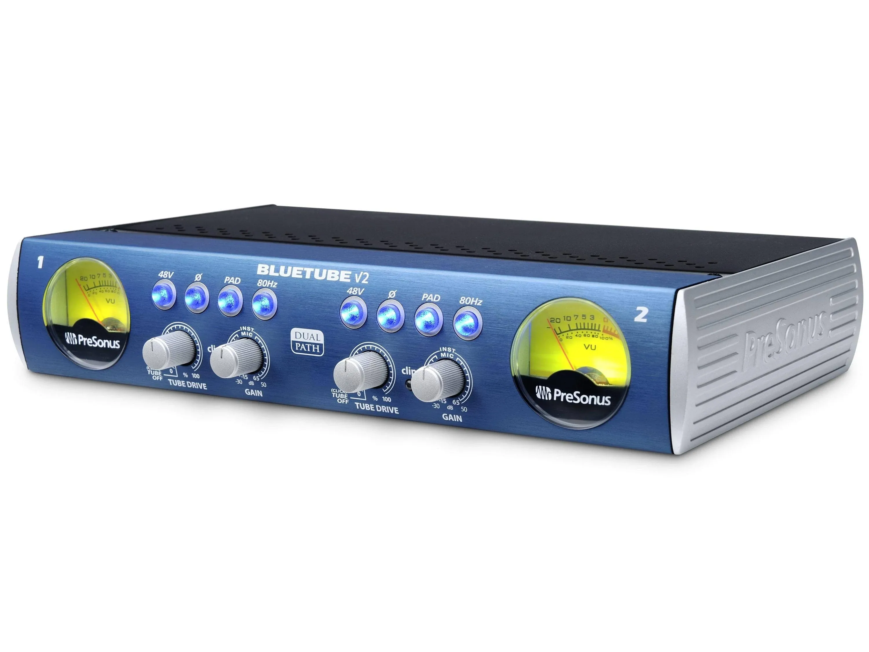 PreSonus Bluetube v2 Dual-Channel Mic / Instrument Preamplifier | Reverb