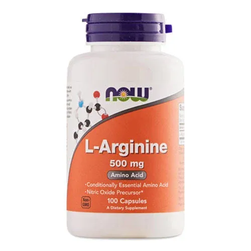 Now L Arginine 500 mg