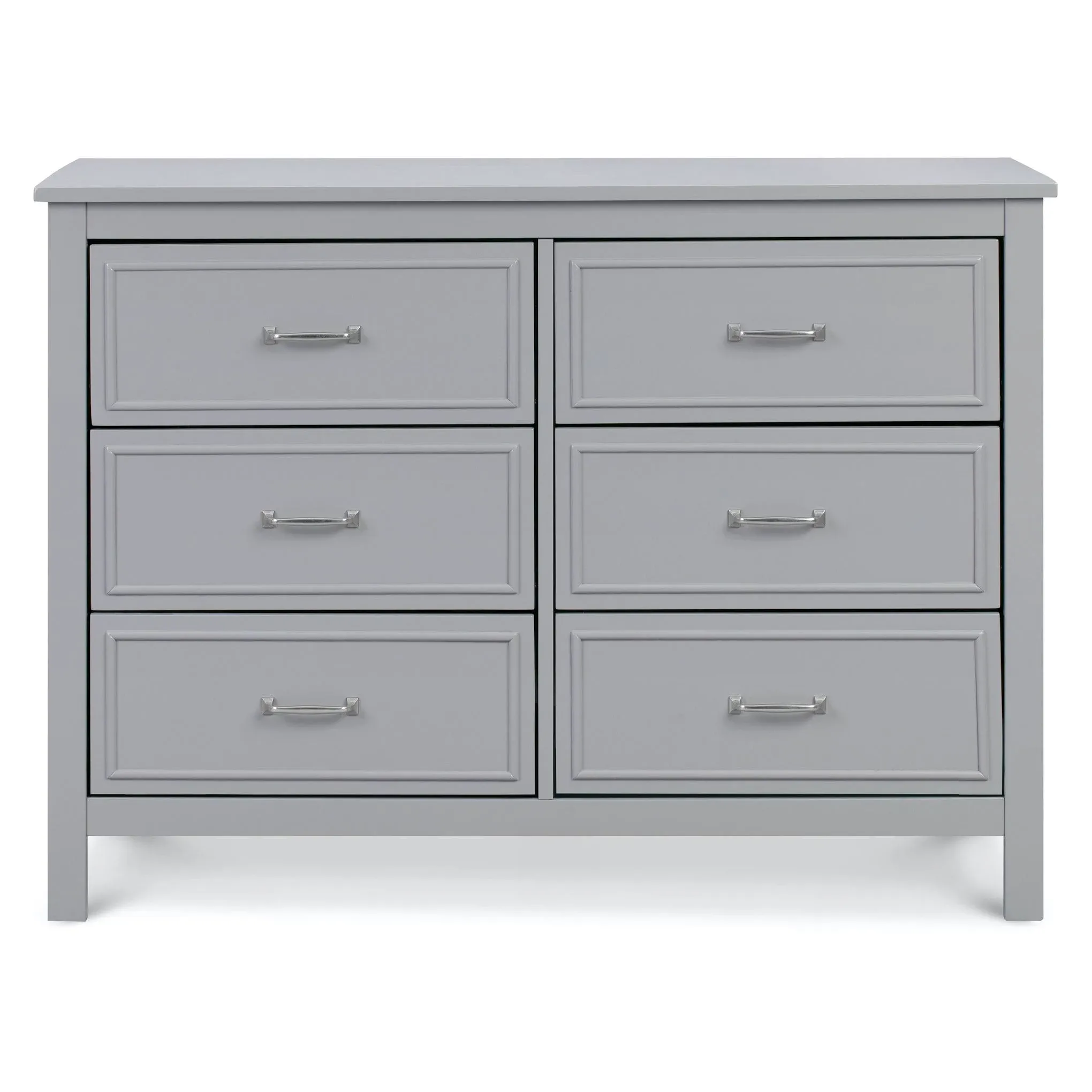 DaVinci 6-Drawer Charlie Grey Double Dresser