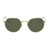 Shop Ray Ban Gold Jack Sunglasses In 919631 Gold