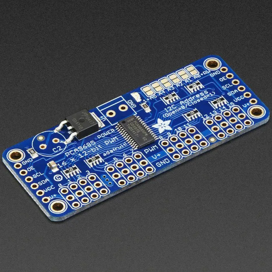 ADAFRUIT 815, 16-CHANNEL 12-BIT PWM/SERVO DRIVER