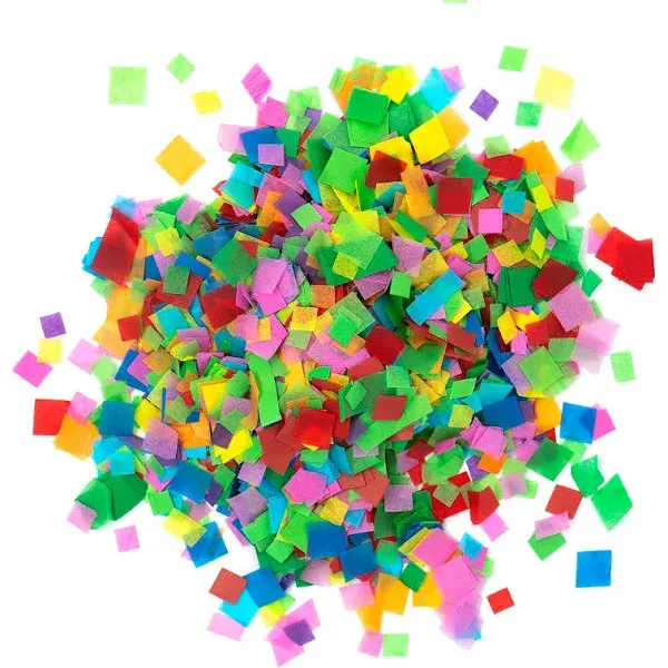 Rainbow Tissue Miniature Confetti