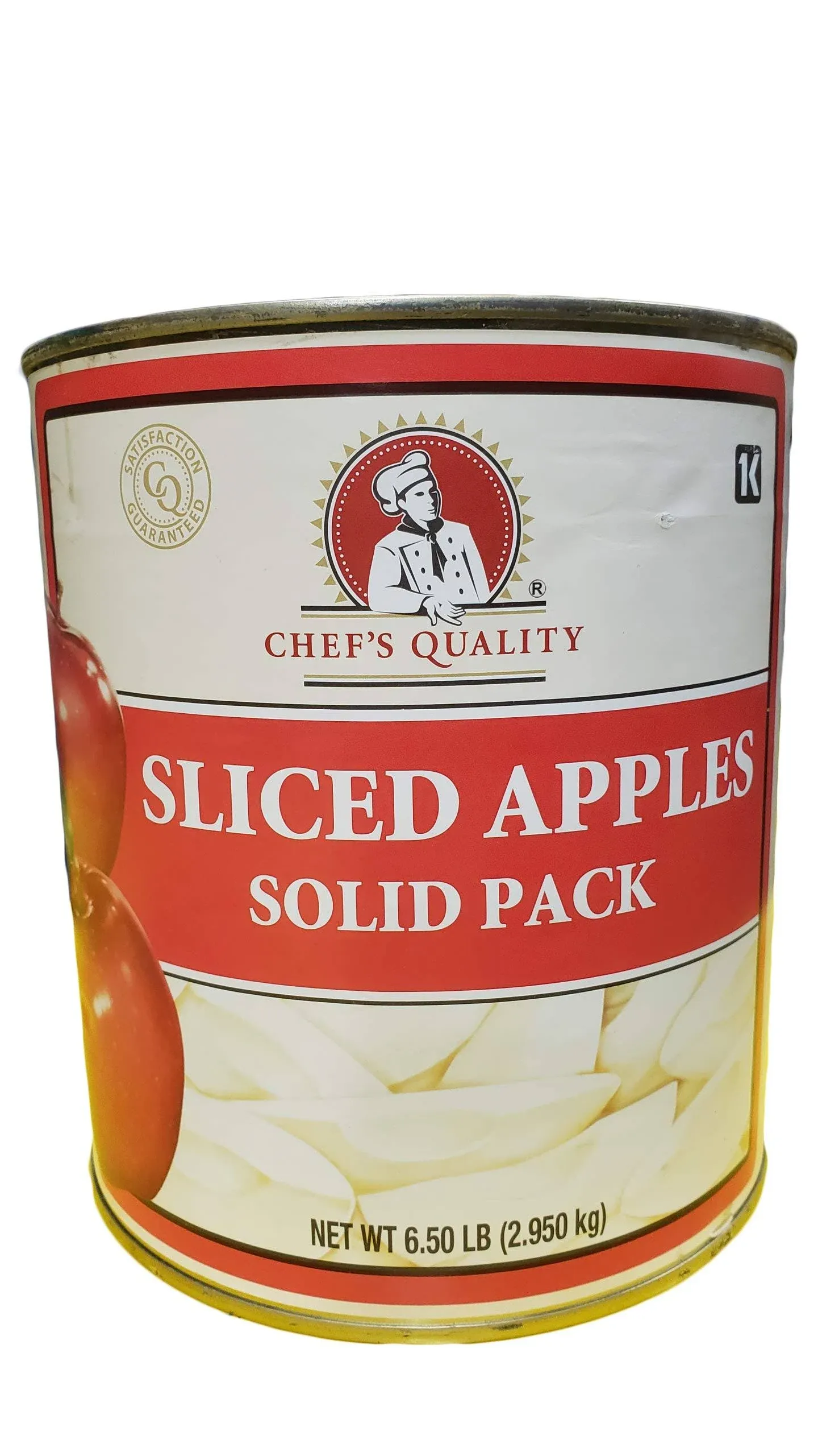 Chef&#039;s Quality - Sliced Apples - 6 lb can