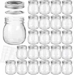 KAMOTA Mason Jars 10oz with Regular Lids and Bands, Ideal for Jam, Honey, Wedding Favors, Shower Favors, Baby Foods, DIY Magneti