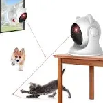 umosis Automatic Laser Cat Toy, Cat Laser Toy Interactive for Indoor Cats/Kitty/Dogs,Rechargeable Cat Toy