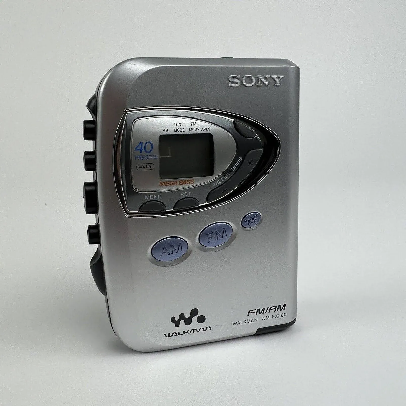 Sony WM-FX290W Walkman AM/FM/Weather Radio and Cassette Player