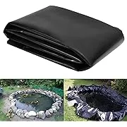 Pond Liner, 20 Mil HDPE Pond Liners for Outdoor Ponds, 7 X 10 Ft Large Size Plastic Pond for Garden Landscape, Aquaculture, Pond, Construction Site