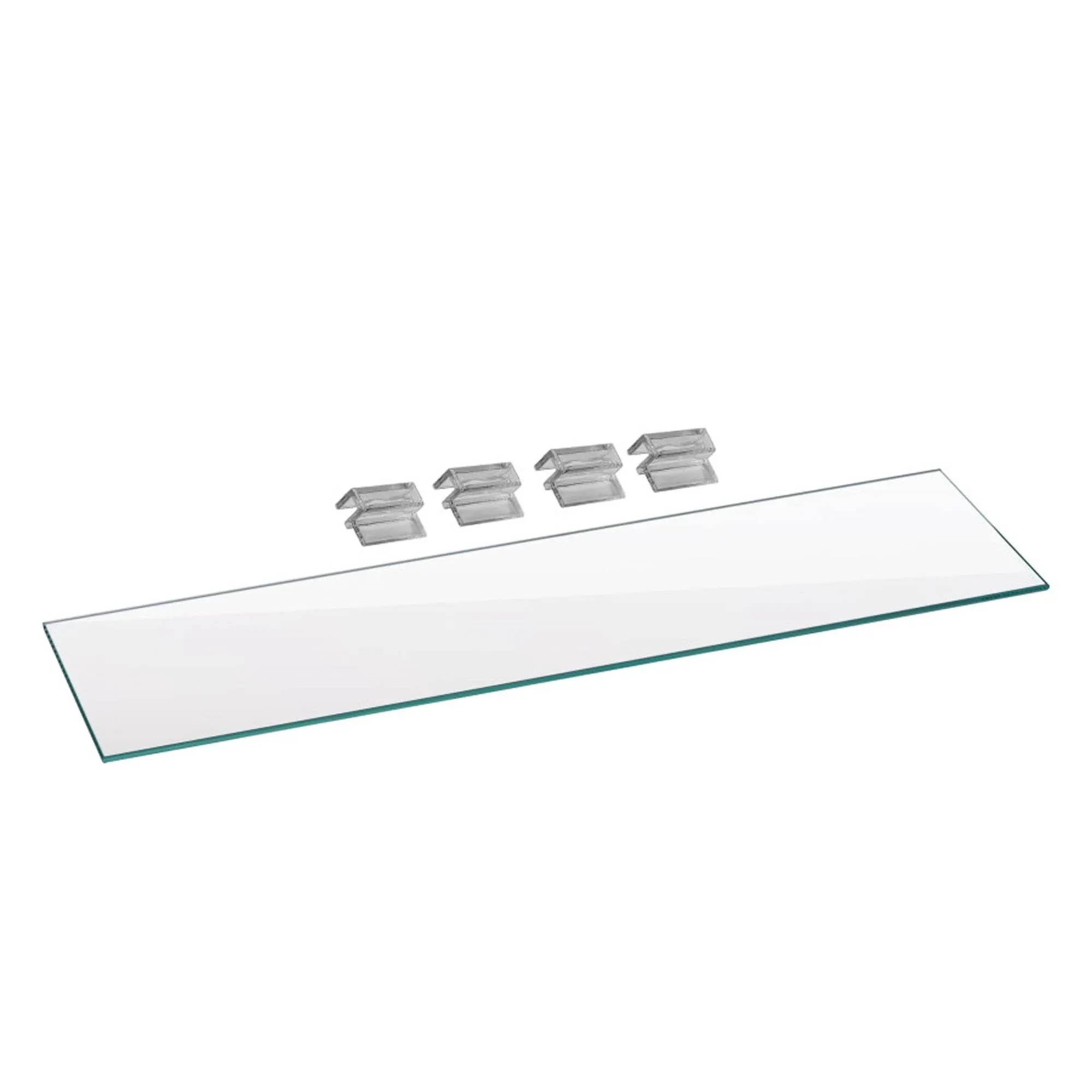 AquaTop Glass Lid and Clips for The HCA-3G Tank, 3 mm Thick 17.4 in x 4.72 in, HCA-LID3G