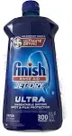 1 FINISH RINSE AID JET DRY ULTRA DRYING SHINE PROTECT DISHWASHER AGENT 32 OZ