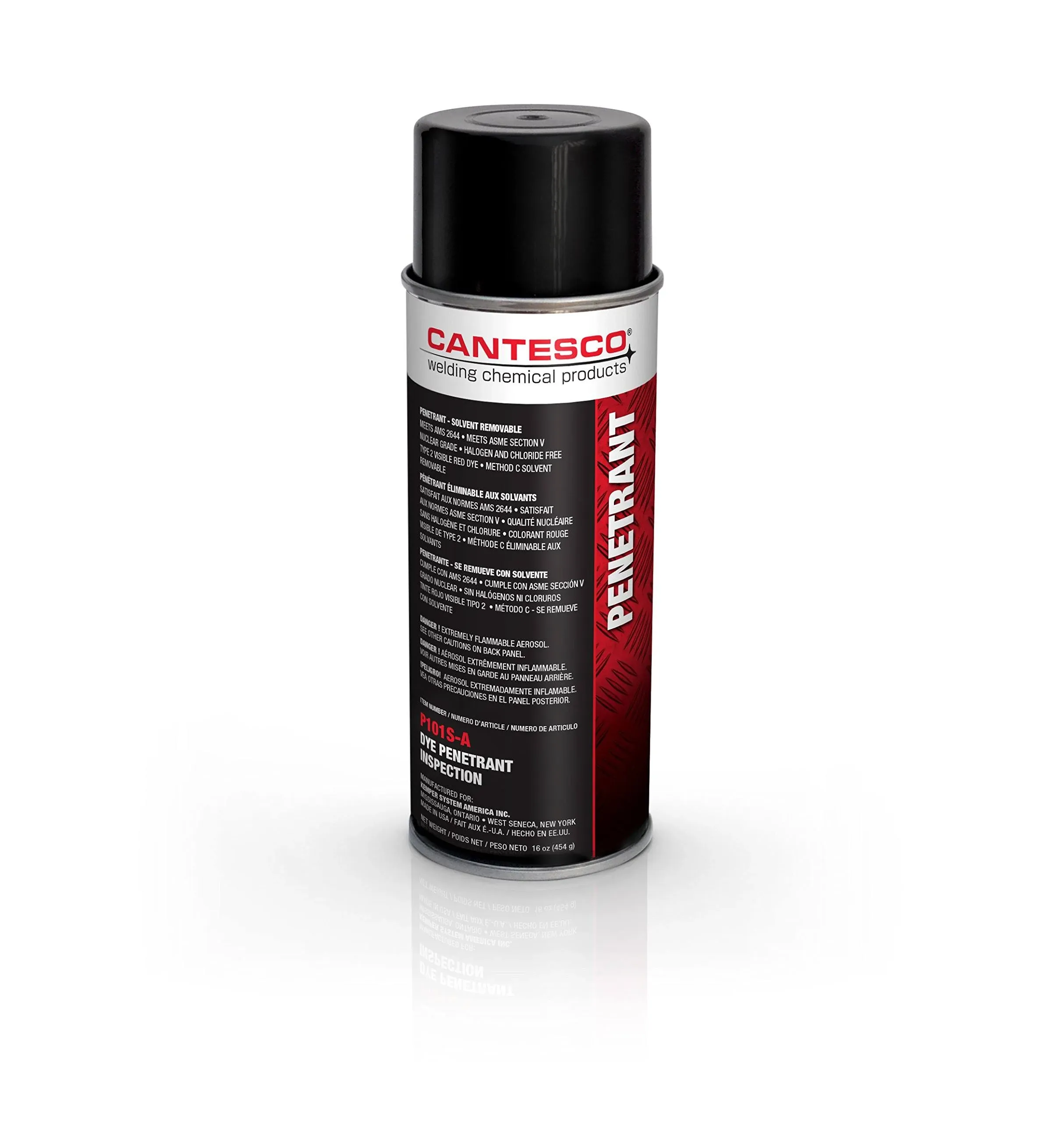 Cantesco - P101S-A - NDT PEN AEROSOL 12/CA, Case of 12