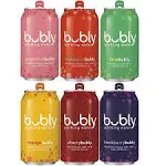 Bubly Sparkling Water Collection Variety Pack - 18 pack, 12 fl oz cans