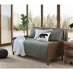 Eddie Bauer - Daybed Set, Reversible Cotton Bedding with Matching Shams &amp; Dec...