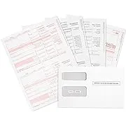 MISC Forms 2023 4 Part Tax Forms Kit 25 Vendor Kit Laser Forms Compatible Quick 