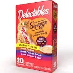 Hartz Delectables Squeeze Up Non-Seafood Variety Pack Lickable Cat Treats