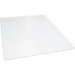 Dimex 46"x 60" Clear Rectangle Office Chair Mat For Low And Medium Pile Carpet, Made In The USA, BPA And Phthalate Free, C532001J