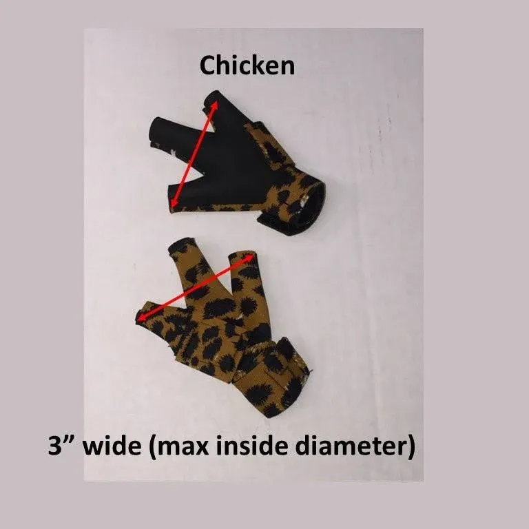 Birdy Bootie - Protective Shoe for Injured Bird Feet New & Improved Chicken Pair ...