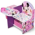 Delta Children Chair Desk with Storage Bin Disney Minnie Mouse