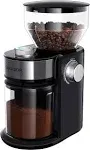 SHARDOR Electric Burr Coffee Grinder 2.0, Adjustable Burr Mill with 16 Precise Grind Setting for 2-14 Cup, Black