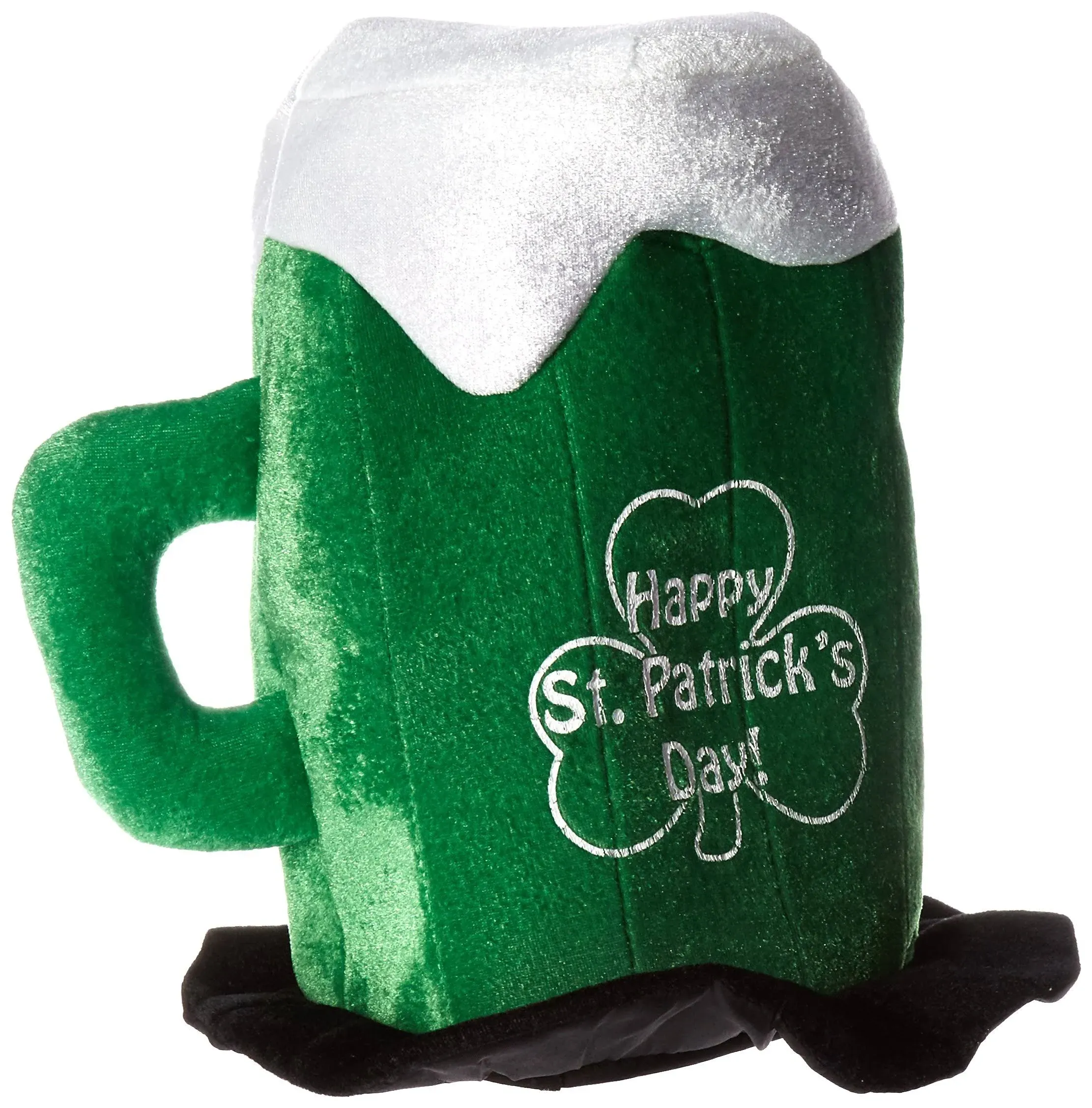 Beistle Plush St Patrick's Day Beer Mug Hat