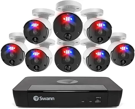 Swann Enforcer 8-Channel 4K UHD NVR Security System