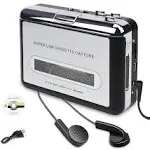 Tape to PC Super USB Cassette-to-MP<wbr/>3 Converter Capture Audio Music Player US