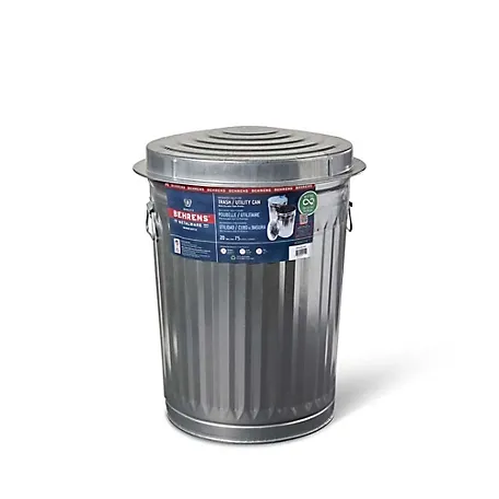 Behrens 20 gal. Galvanized Steel Garbage Can