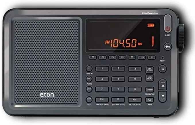 Eton Elite Executive Radio with Leather Carry Cover