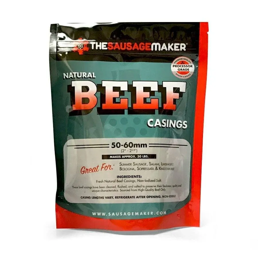 The Sausage Maker Home Pack Natural Beef Casings