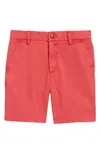 Kids' Little Boy's & Boy's Cotton Stretch Breaker Shorts In Sailors Red