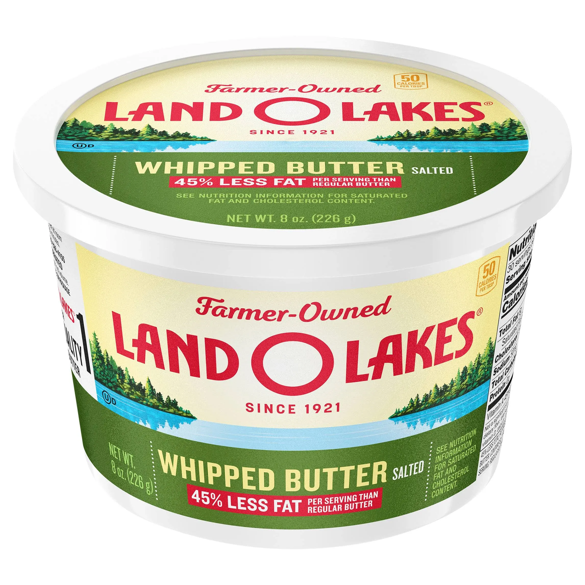 Land O Lakes Whipped Butter, Salted - 8 oz