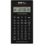 Texas Instruments BA-II Plus Professional Financial Calculator - 10 Digits - Black