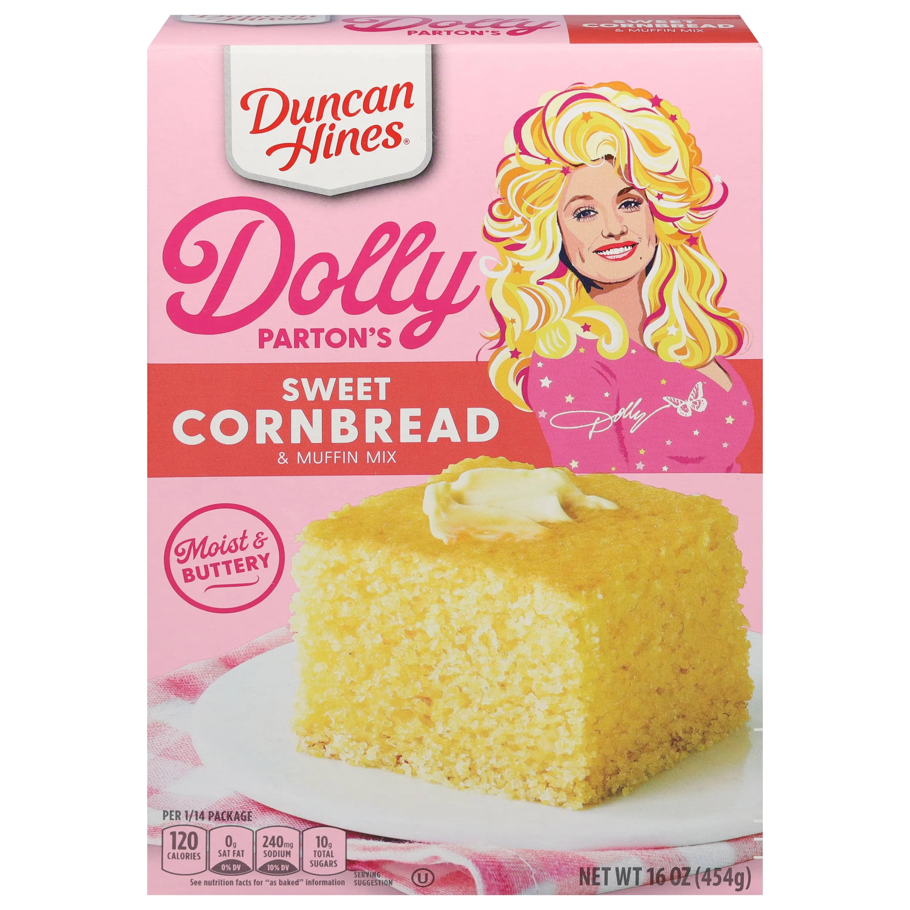 Duncan Hines Dolly Parton's Sweet Cornbread & Muffin Mix