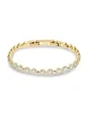 Shop Swarovski Angelic Ladies Bracelet In Gold Tone